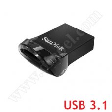 SanDisk, Ultra Fit, 32GB, USB 3.1, Flash Drive, Black SanDisk, Ultra Fit, 32GB, USB 3.1, Flash Drive, Black